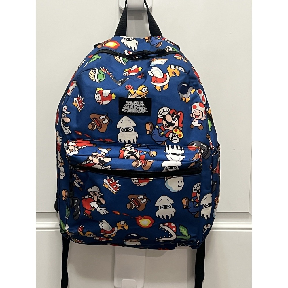 Officially Licensed Nintendo Super Mario vs Enemies Kid's Backpack